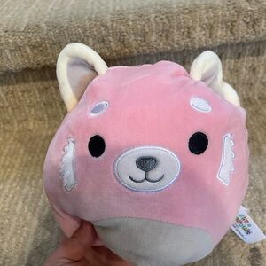 Squishmallows Pink and Cream Plush Stuffed Animal